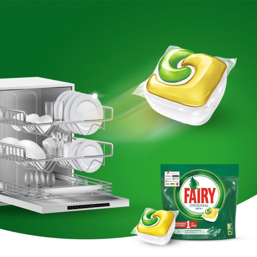 Капсулы FAIRY для посудомоечной машины. Обзор, анализ состава, отзывы