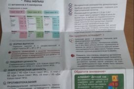 витаминные комплексы для детей от года